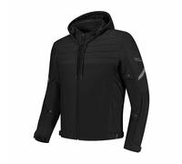 Rusty Stitches Liam Moto Motorcycle Motorbike Textile Jacket Black