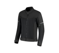 Rusty Stitches Mike Moto Motorcycle Motorbike Textile Jacket Black