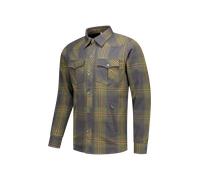 Rusty Stitches Neil V2 Motorcycle Shirt, green-blue, size 4XL for Men