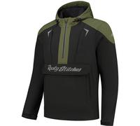 Rusty Stitches Orlando Motorcycle Textile Jacket, black/green, size XXL
