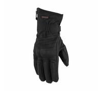 Rusty Stitches Ray Moto Motorcycle Motorbike Leather Gloves Black