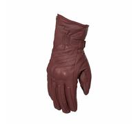 Rusty Stitches Ray Moto Motorcycle Motorbike Leather Gloves Maroon