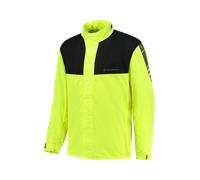 Rusty Stitches Sander Rain Jacket Black-Yellow Fluo XL XL