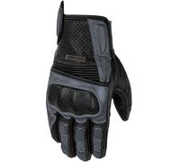 Rusty Stitches Zeke Motorcycle Gloves, black-grey, size M for Men