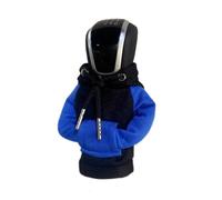 Rutaqian Shift Knob Hoodie for Car, Gear Stick Hoodie Creative Sweater Stick Shift Cover, Funny Decoration for Car (Multiple Colors) Black Blue