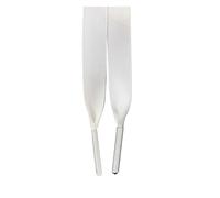 RUTDCJKNE Wide Lace Shoelaces, Satin Ribbon Flat Shoe Laces Multicolor 80-150 cm Polyester Women Sneakers Boots Decor(Beige,80)