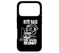 Rute Raus der Spaß Beginnt Funny Saying Angler Fishing Case for iPhone 17 Pro