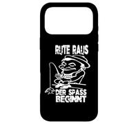 Rute Raus der Spaß Beginnt Funny Saying Angler Fishing Case for iPhone 17 Pro Max