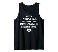 Ruth Bader Ginsburg resistance quote protest rights feminism Tank Top