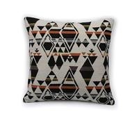 Ruth&Boaz Inka Pattern Square Decor Pillow Case Cushion Cover (18"x18",S-Snow)