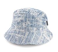 Ruth&Boaz Unisex Stone Washed 100% Cotton Bucket Hat Travel Hat (Vintage Denim)