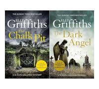 Ruth Galloway Underground & Abroad Collection by Elly Griffiths: The Chalk Pit & The Dark Angel - Secrets Beneath Norwich & Danger in Italy (2-Book Set)