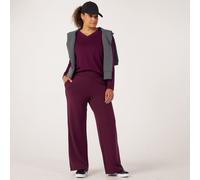 Ruth Langsfod Leisurewear Wide Leg Trouser Standard CHARCOAL MARL 2XL