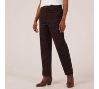 Ruth Langsford Animal Print Straight Leg Jean Petite ANIMAL SIZE 10
