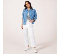 Ruth Langsford Denim Look Jacket DARK INDIGO SIZE 16