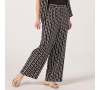 Ruth Langsford Dune Pull on Printed Trouser Petite CHAIN GEO PRINT SIZE 14