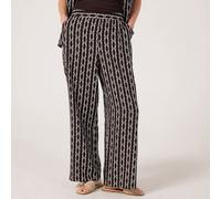 Ruth Langsford Dune Pull on Printed Trouser Tall CHAIN GEO PRINT SIZE 10