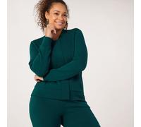 Ruth Langsford Leisurewear Bomber CHARCOAL MARL 2XL