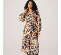 Ruth Langsford Zip Front Printed Dress Petite FLORAL PRINT SIZE 10