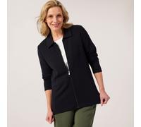 Ruth Langsford Zip Through Top AIRFORCE BLUE 2XL
