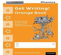 Ruth Miskin Read Write Inc. Phonics: Get Writing Orange Book Pack of 10 Paperback Ruth Miskin Multicolor