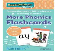 Ruth Miskin Read Write Inc. Phonics: More Phonics Flashcards Book Ruth Miskin Multicolor