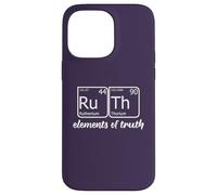 RuTh Periodic Table Elements Truth RBG Bader Ginsburg Meme Case for iPhone 14 Pro Max