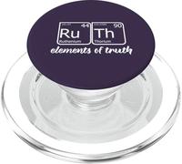 RuTh Periodic Table Elements Truth RBG Bader Ginsburg Meme PopSockets PopGrip for MagSafe