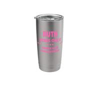 Ruth Personalized Name Funny Cute Custom Ruth Name Stainless Steel Insulated Tumbler