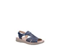 Fleet & Foster Ruth Womens Flat Sandals Navy 6 UK
