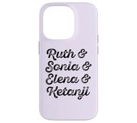 Ruth & Sonia & Elana & Ketanji Brown Jackson SCOTUS RBG Meme Case for iPhone 14 Pro