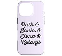 Ruth & Sonia & Elana & Ketanji Brown Jackson SCOTUS RBG Meme Case for iPhone 16 Pro