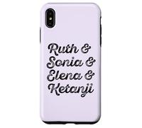 Ruth & Sonia & Elana & Ketanji Brown Jackson SCOTUS RBG Meme Case for iPhone XS Max