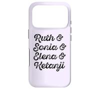 Ruth & Sonia & Elena & Ketanji Brown Jackson SCOTUS RBG Meme Case for iPhone 17 Pro