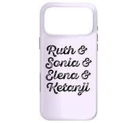 Ruth & Sonia & Elena & Ketanji Brown Jackson SCOTUS RBG Meme Case for iPhone 17 Pro Max