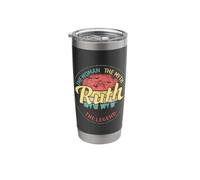 Ruth The Woman The Myth The Legend Personalized Name Stainless Steel Insulated Tumbler