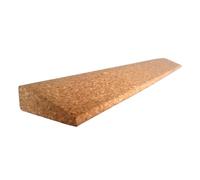 Ruth White Yoga Products Non-Slip Cork Yoga Long Wedge Support Plank
