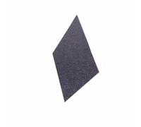 Ruthenium Coated Fiber Felt for PEM Electrolysis Electrode Hydrogen Fuel Cells, 1pcs(0.6mmx100x100mm)