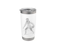 Rutherford B Hayes Basketball Stainless Steel Insulated Tumbler