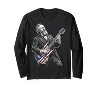 Rutherford B Hayes Guitar Long Sleeve T-Shirt