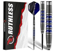 RUTHLESS Blue Falcon Professional Tungsten Steeltip Darts Set in 23g and 25g