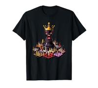 Ruthless Chess King Dark Fantasy Battle Arena T-Shirt
