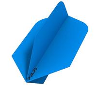 RUTHLESS F3458 R4X | 100 Micron Premium Extra Strong Dart Flights, Slim Shape, 5 Sets of 3 Flights, Blue