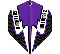 RUTHLESS Power Surge Dart Flights | 100 Micron Standard No2 | Purple 1 Pack