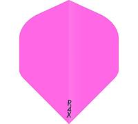 RUTHLESS R4X | Solid Dart Flights | 100 Micron Standard No2 | Fluro Pink