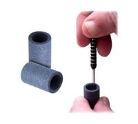 RUTHLESS | Round Point Sharpener | Round Stone | 2 Pack.
