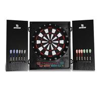 Ruthless - Ruthless R500 Electonic Dartboard in Cabinet - Soft Tip - inc 4 sets of Darts - 8 players-27 Games