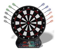 Ruthless - Ruthless R600 Electronic Dartboard - Soft Tip - inc 4 Sets of Darts - 8 players-27 Games