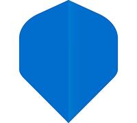 RUTHLESS RX Poly Plain Solid | 75 Micron | Standard No2 Shape, Blue, 3 Sets of 3 Flights (3XF3652)