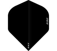 RUTHLESS | RX Solid R4X Dart Flights | Extra Strong 150 Micron | Standard No2, Black, 10 Sets of 3 Flights (10XF3465)